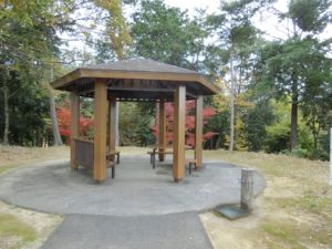 【上川町遊歩道公園展望台】