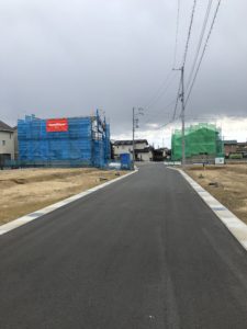 【11号地24号地も建築中】