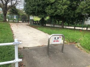 【海会寺公園入口】