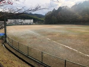 【桂瀬公園上にあるソフトボール場】