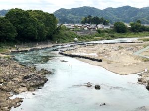 【三重とこわか国体カヌー（スラローム・ワイルドウォ―ター）競技リハーサル大会コース全体】