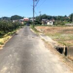 【大自然を感じる多気町西山650万円土地前面道路】