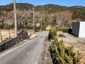 【永会倉庫前面道路】