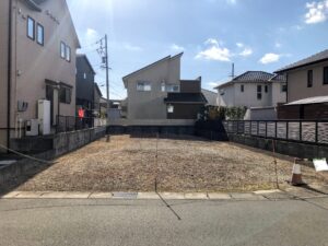 【久保町780万円土地外観】