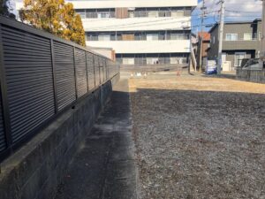 【久保町780万円土地敷地外井溝部分】