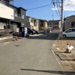 【久保町780万円土地前面道路】