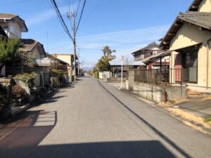 【五反田町三丁目中古住宅前面道路】