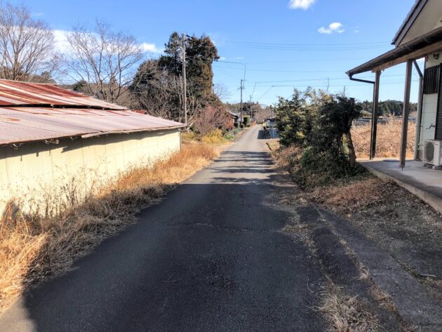 【前面道路】