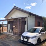 【前面道路から見た建物外観】