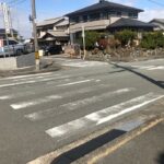 【目の前にある横断歩道】