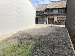 【大黒田町土地外観奥から】