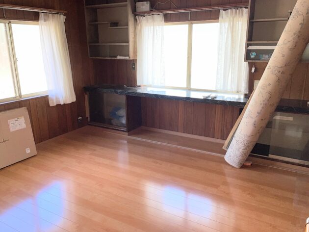 【床を張り替えた1階洋室7.5帖】