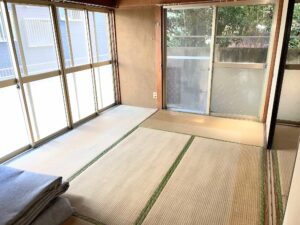 【道路側にある和室6帖】