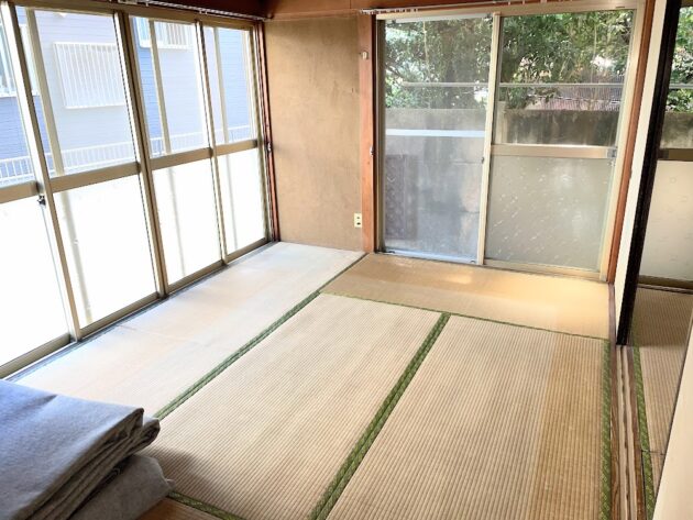 【道路側にある和室6帖】