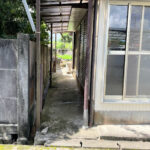 【和室前にある屋根付きテラス】