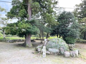 【松坂城跡本丸跡】