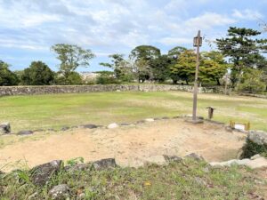 【松坂城跡天守閣跡②】